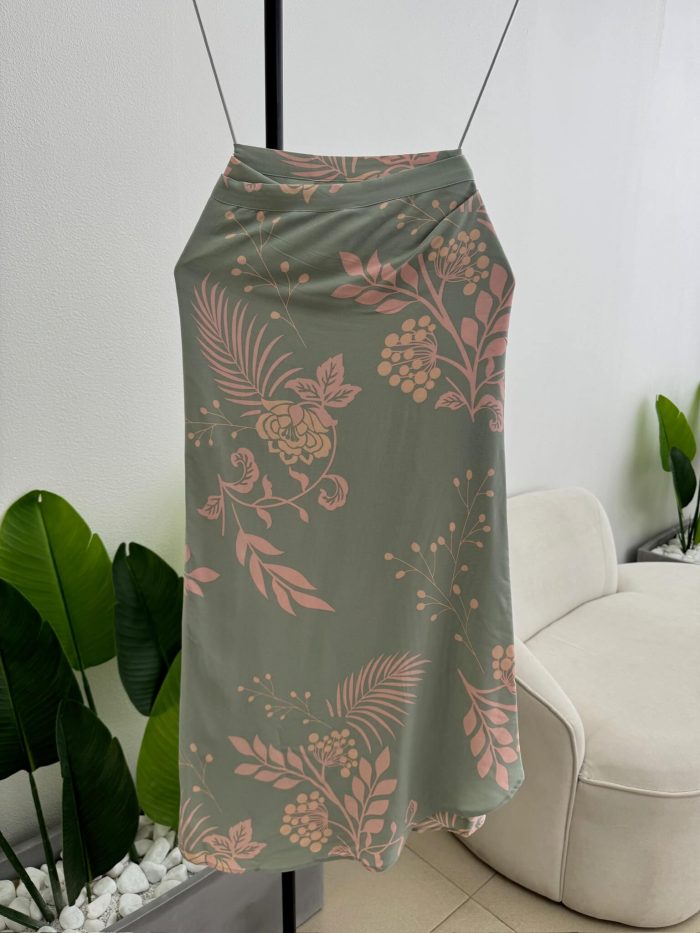 saia envelope estampada saia envelope estampada