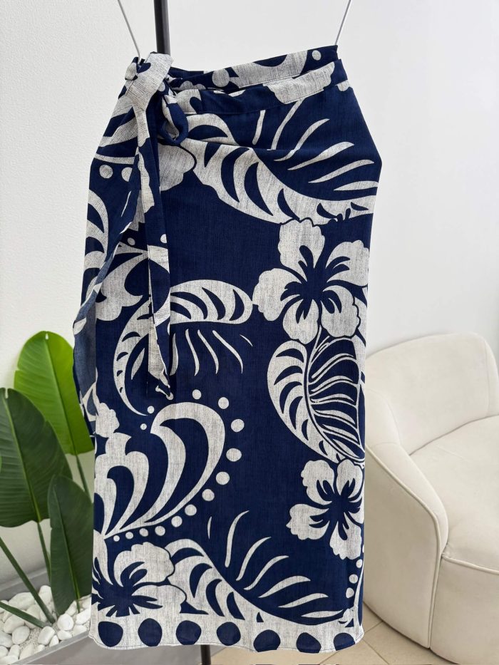 saia envelope estampada saia envelope estampada