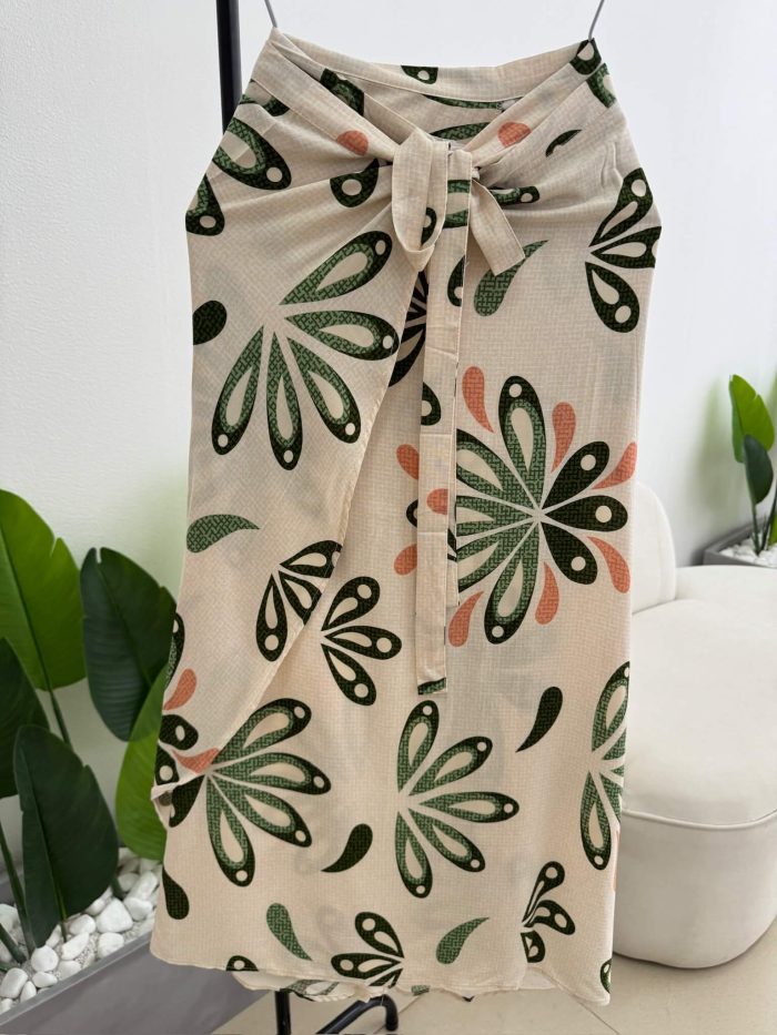 saia envelope estampada saia envelope estampada